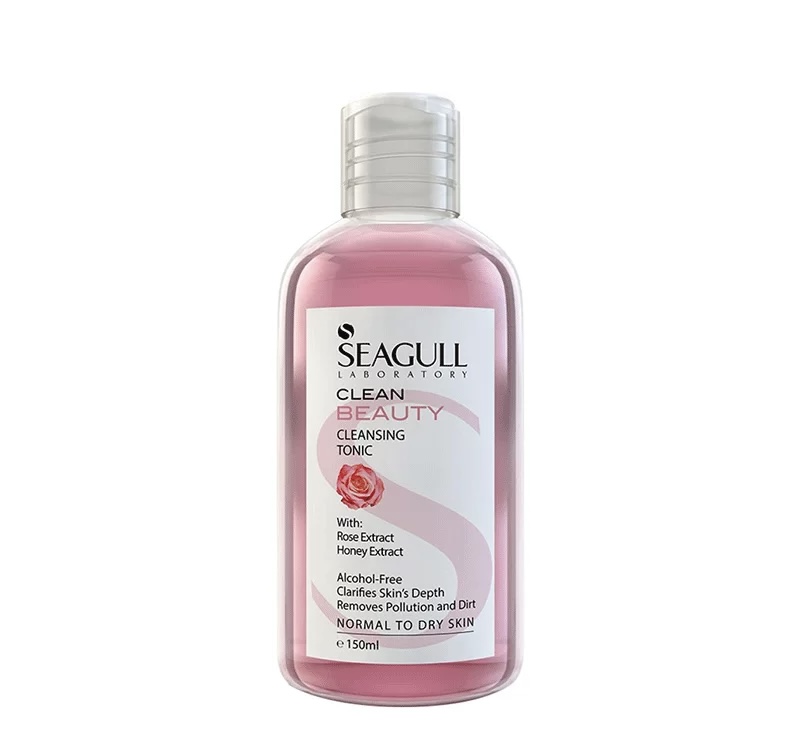 تونیک پاک کننده پوست سی گل مدل گل رز مناسب پوست نرمال تا خشک حجم 250 میلی لیتر