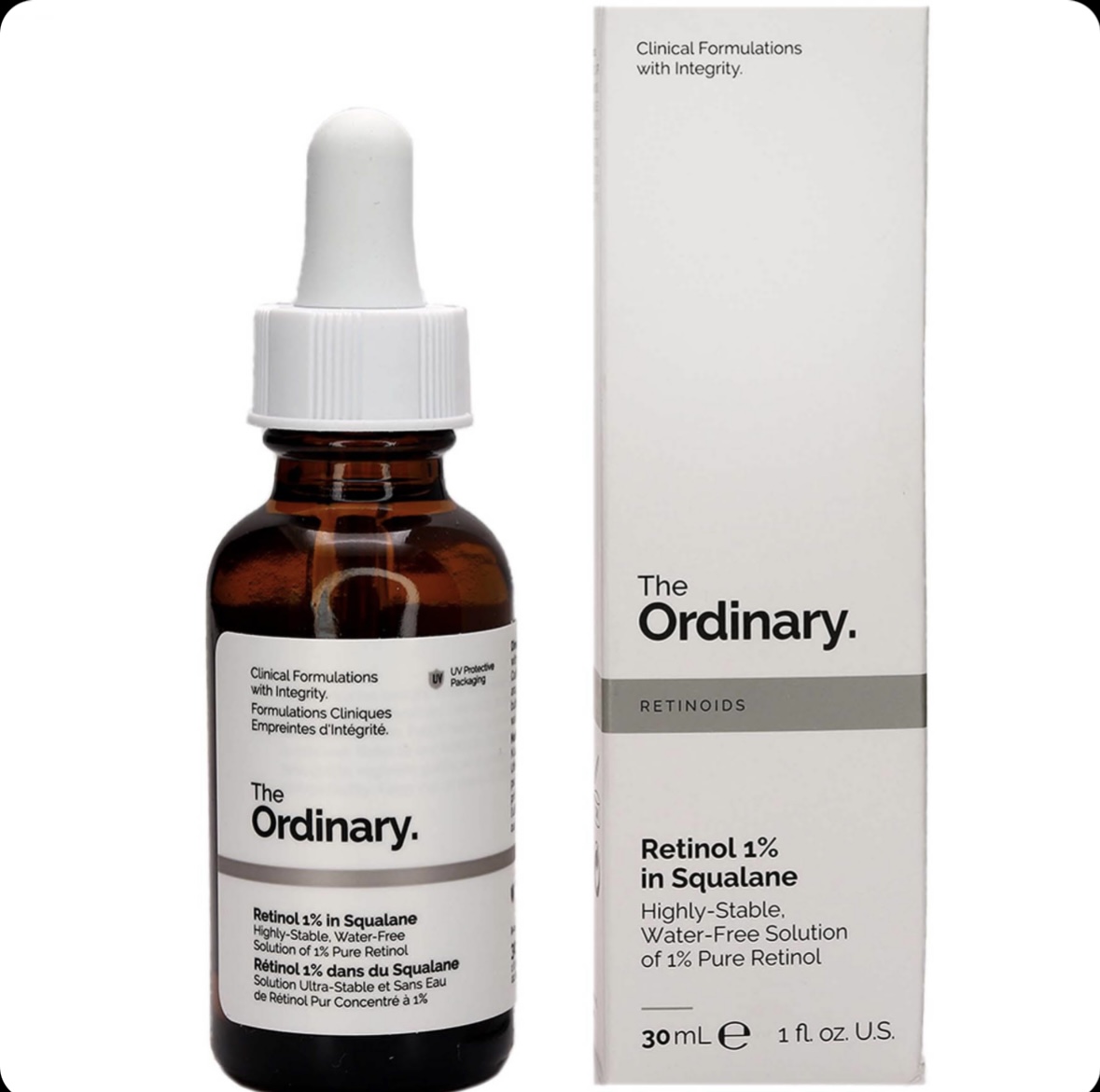 سرم رتینول 1 درصد اوردینری ضد چروک