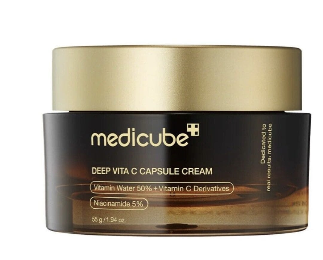 کرم کپسولی ویتامین سی مدی کیوب روشن کننده قوی Medicube Deep Vita c